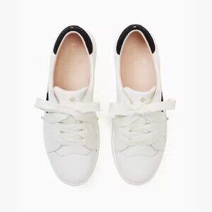 Kate Spade Fez Sneakers, white & black